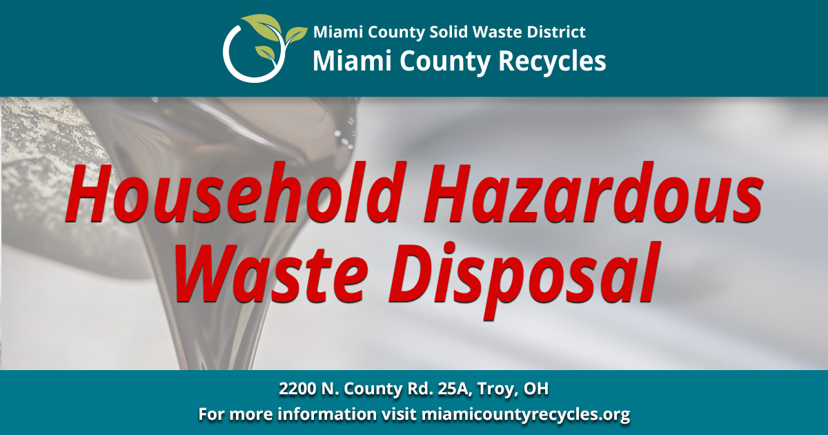 Household Hazardous Waste • Miami County Recycles